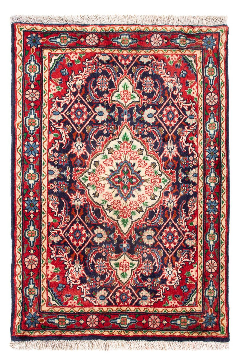 Alfombra persa - Clásica - 101 x 66 cm - rosa