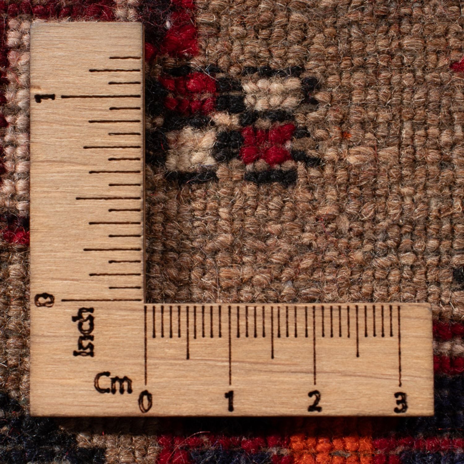 Alfombra persa - Nómada - 72 x 47 cm - marrón
