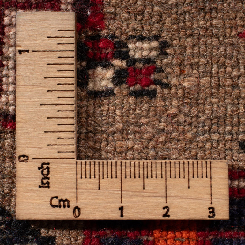 Alfombra persa - Nómada - 72 x 47 cm - marrón