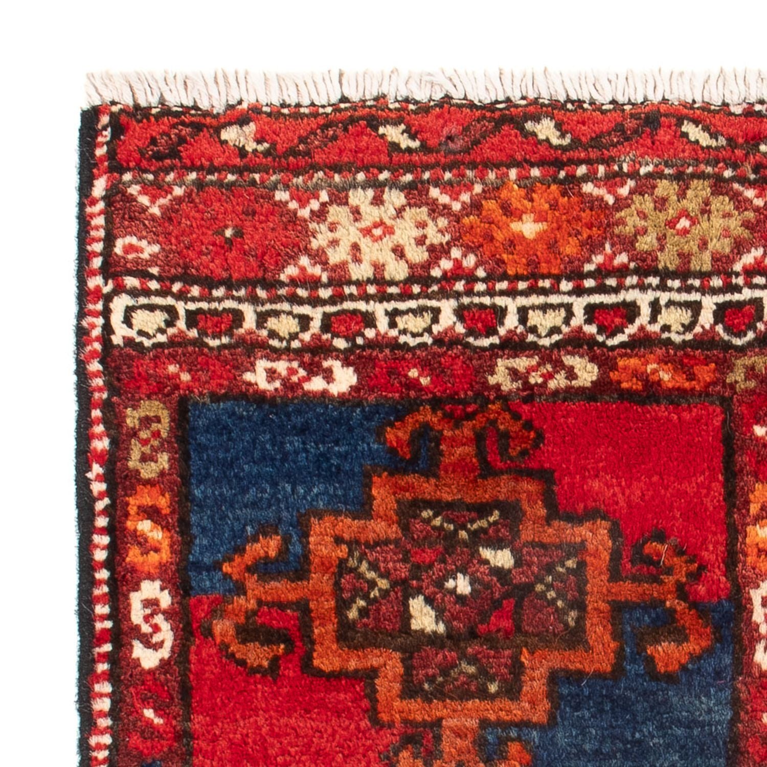 Alfombra persa - Nómada cuadrado  - 53 x 54 cm - multicolor