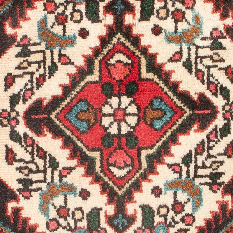 Alfombra persa - Nómada - 64 x 47 cm - crema