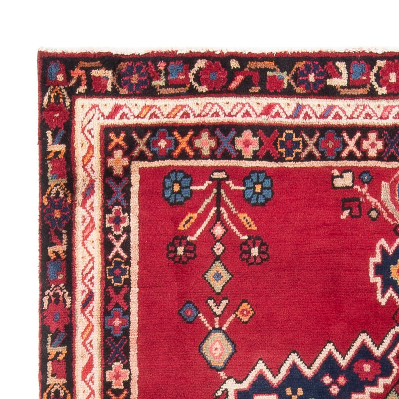 Alfombra persa - Nómada - 150 x 121 cm - rojo