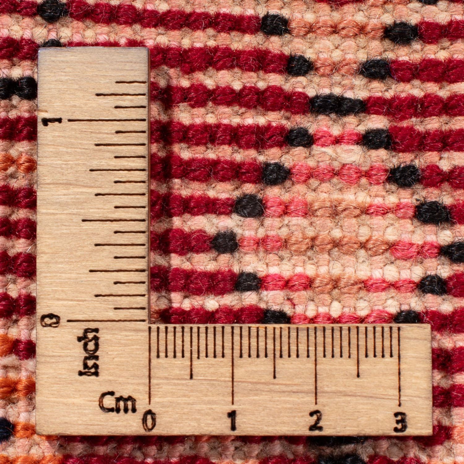 Alfombra persa - Nómada - 150 x 121 cm - rojo