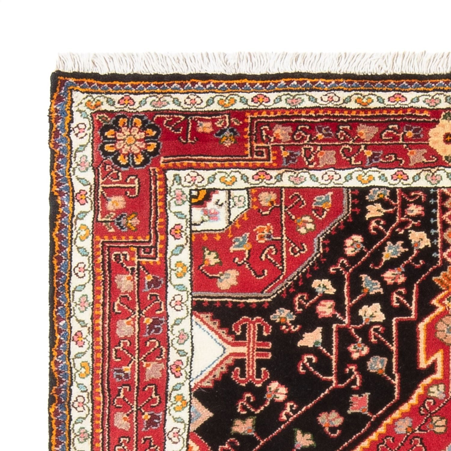 Alfombra persa - Nómada - 154 x 112 cm - azul oscuro