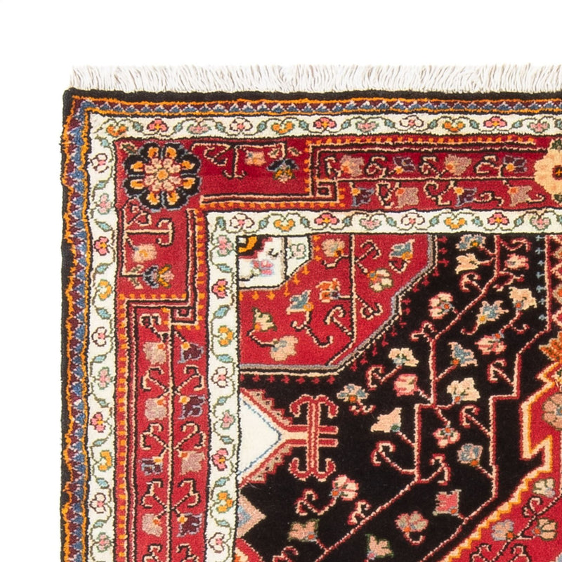 Alfombra persa - Nómada - 154 x 112 cm - azul oscuro