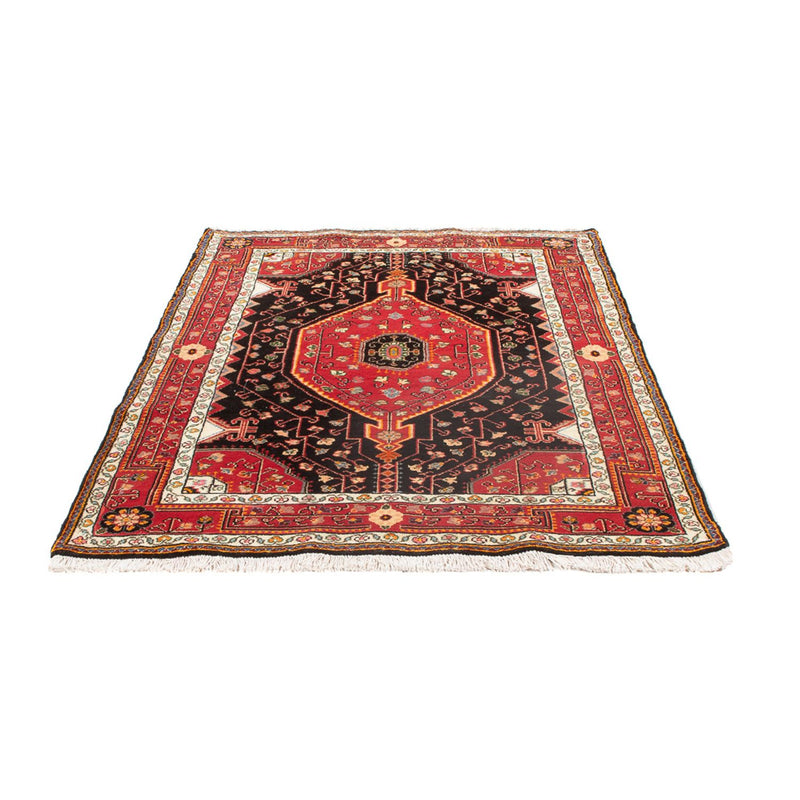 Alfombra persa - Nómada - 154 x 112 cm - azul oscuro