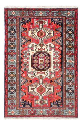 Alfombra persa - Nómada - 150 x 99 cm - rojo