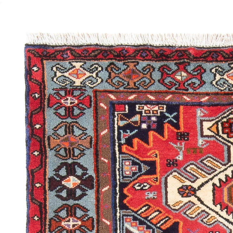 Alfombra persa - Nómada - 150 x 99 cm - rojo