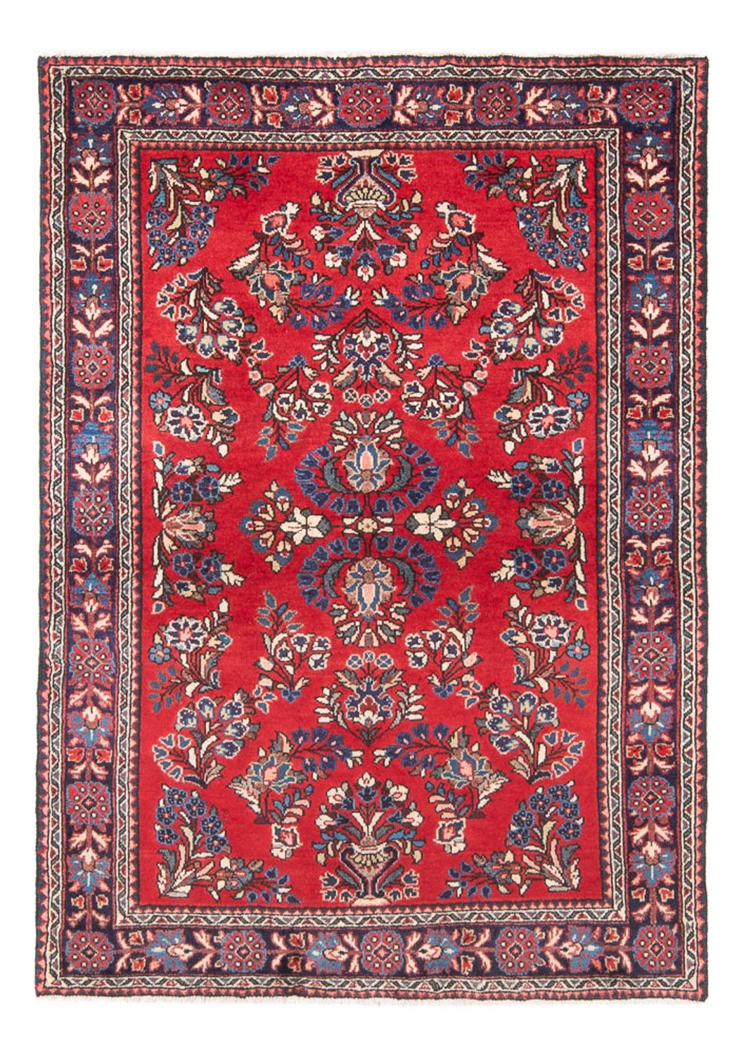 Alfombra persa - Clásica - 150 x 100 cm - rojo