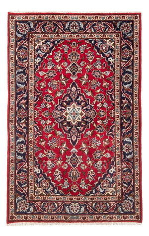 Alfombra persa - Keshan - 156 x 91 cm - rojo