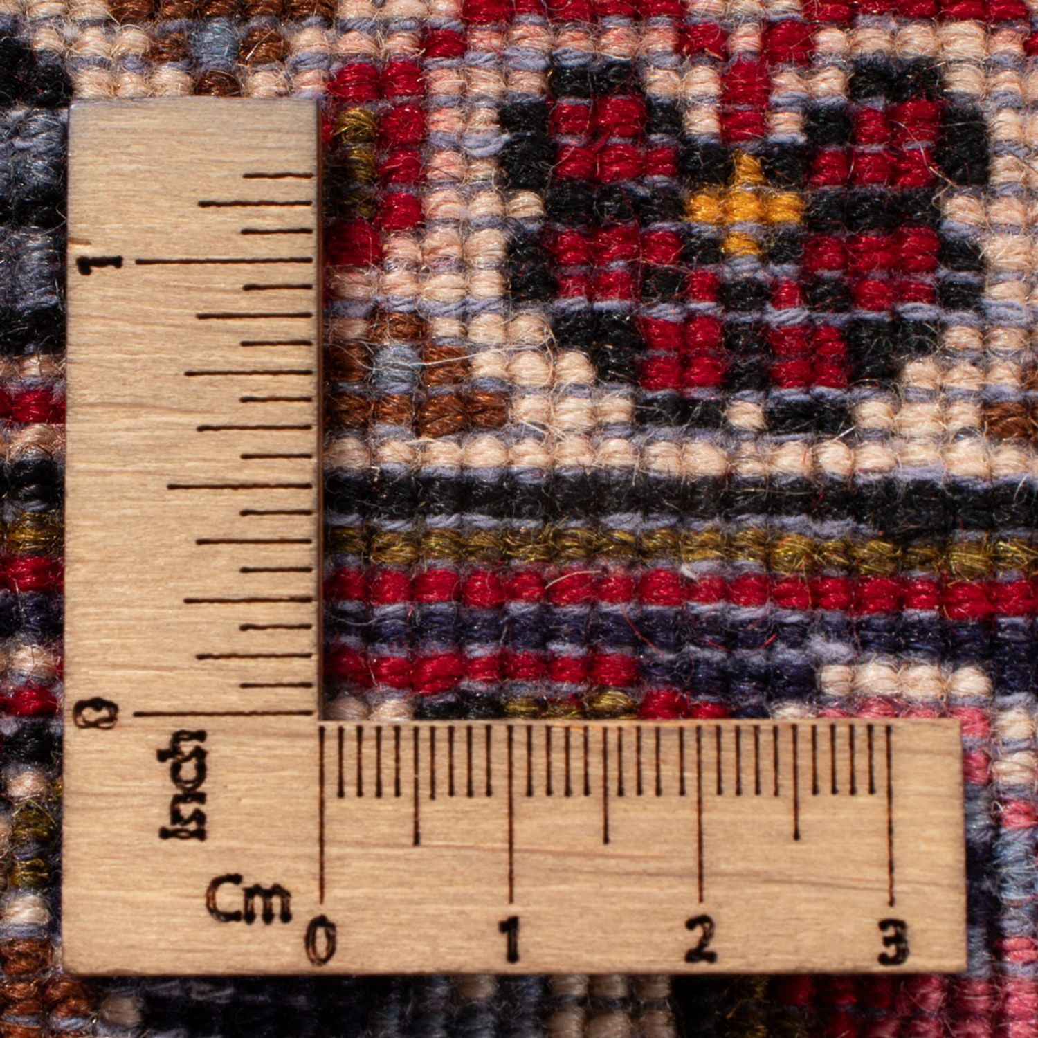 Alfombra persa - Keshan - 156 x 91 cm - rojo