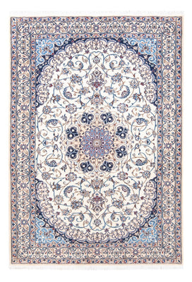 Alfombra Persa - Nain - Real - 197 x 130 cm - crema