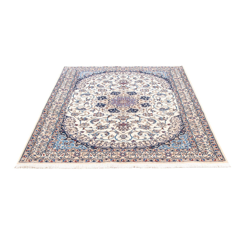 Alfombra Persa - Nain - Real - 197 x 130 cm - crema