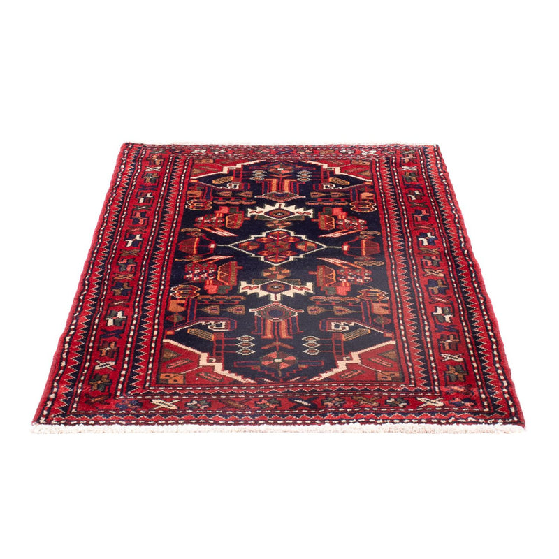Alfombra persa - Nómada - 129 x 74 cm - azul oscuro