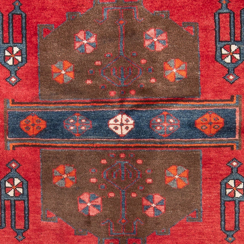 Alfombra persa - Nómada - 239 x 146 cm - rojo