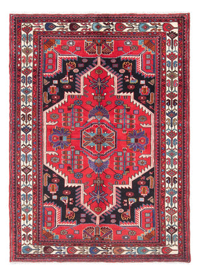 Alfombra persa - Nómada - 207 x 136 cm - rojo