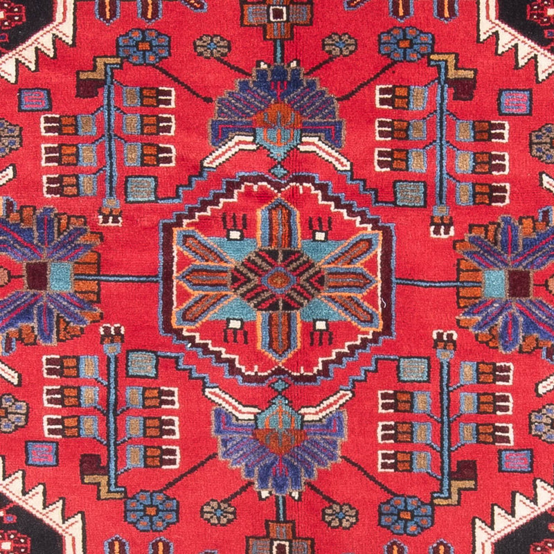 Alfombra persa - Nómada - 207 x 136 cm - rojo