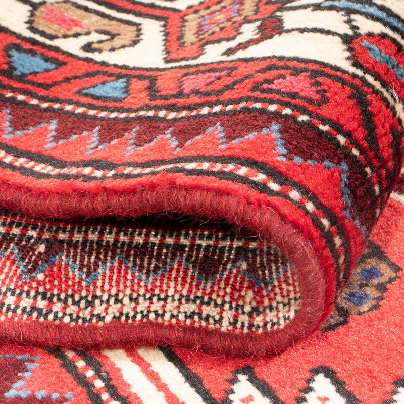 Alfombra persa - Nómada - 207 x 136 cm - rojo