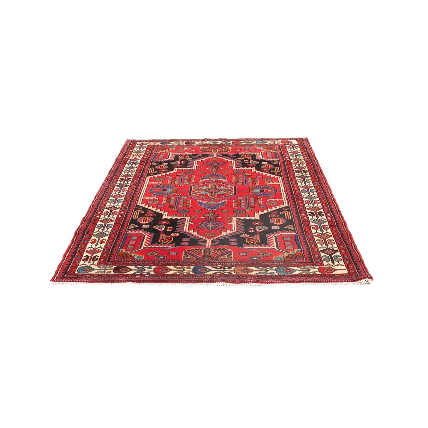 Alfombra persa - Nómada - 207 x 136 cm - rojo