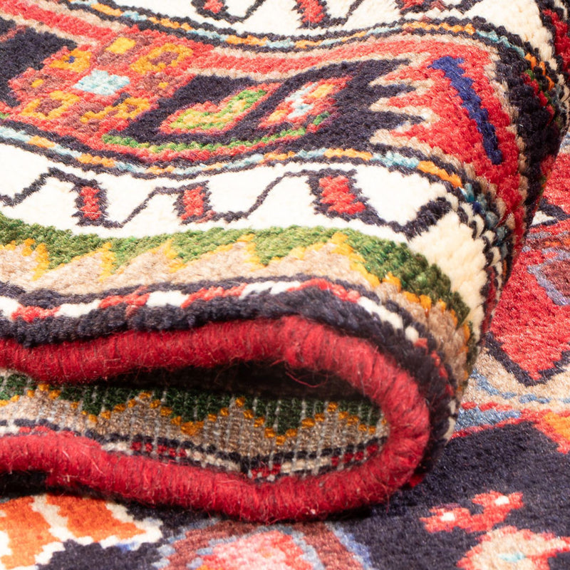 Alfombra persa - Nómada - 184 x 117 cm - rojo