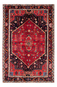Alfombra persa - Nómada - 215 x 139 cm - rojo