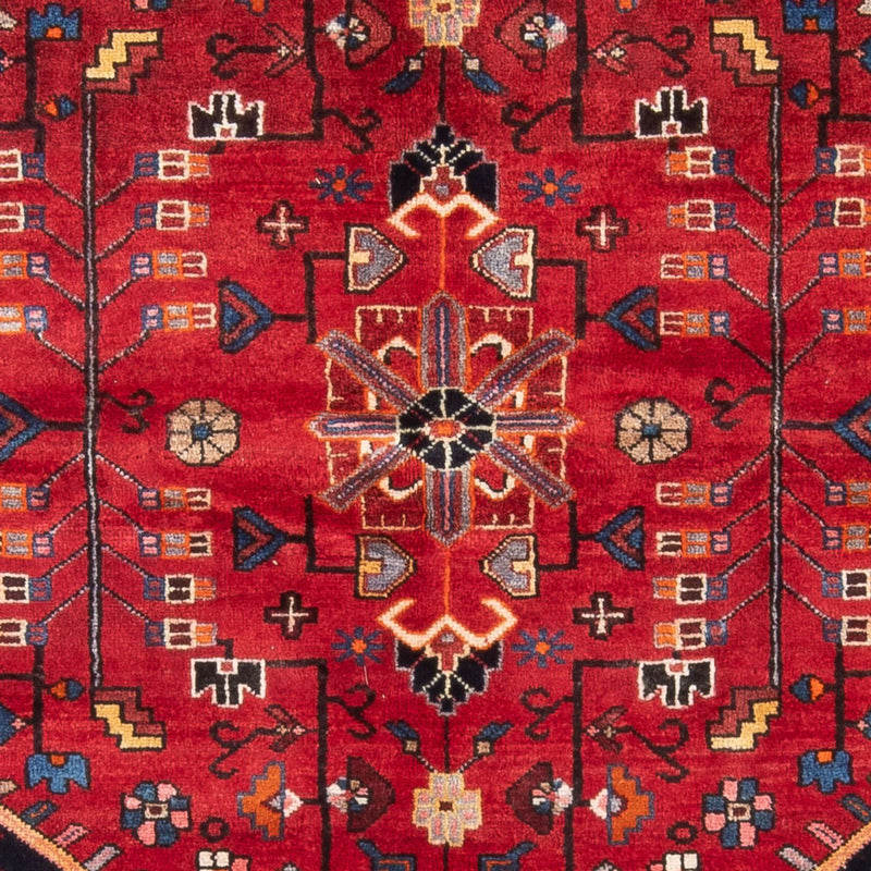 Alfombra persa - Nómada - 215 x 139 cm - rojo