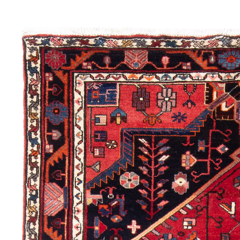 Alfombra persa - Nómada - 215 x 139 cm - rojo
