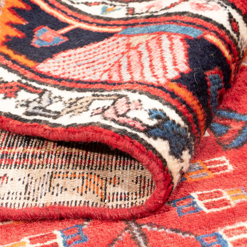 Alfombra persa - Nómada - 215 x 139 cm - rojo
