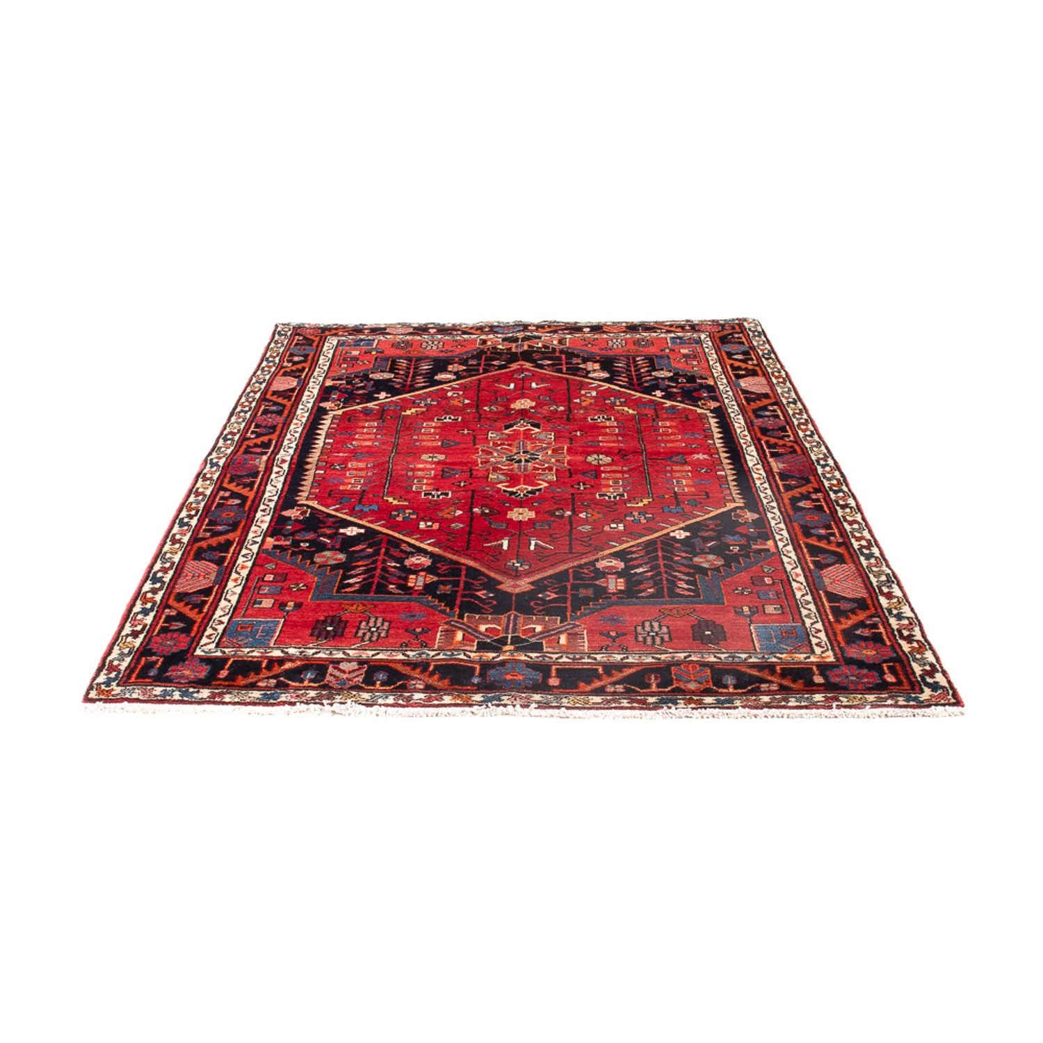 Alfombra persa - Nómada - 215 x 139 cm - rojo