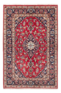 Alfombra persa - Keshan - 153 x 94 cm - rojo