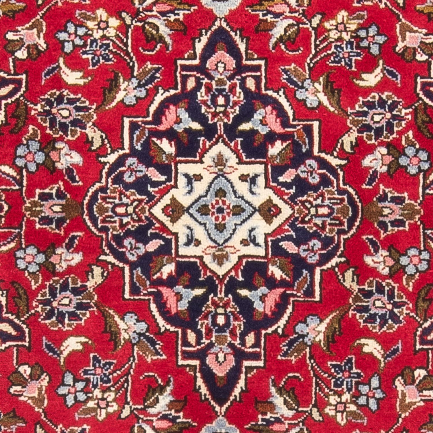 Alfombra persa - Keshan - 153 x 94 cm - rojo