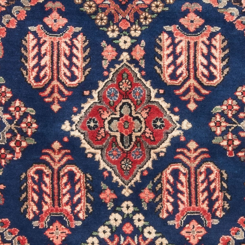 Alfombra de pasillo Alfombra persa - Nómada - 204 x 96 cm - azul oscuro