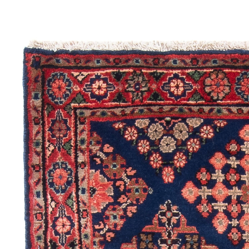 Alfombra de pasillo Alfombra persa - Nómada - 204 x 96 cm - azul oscuro