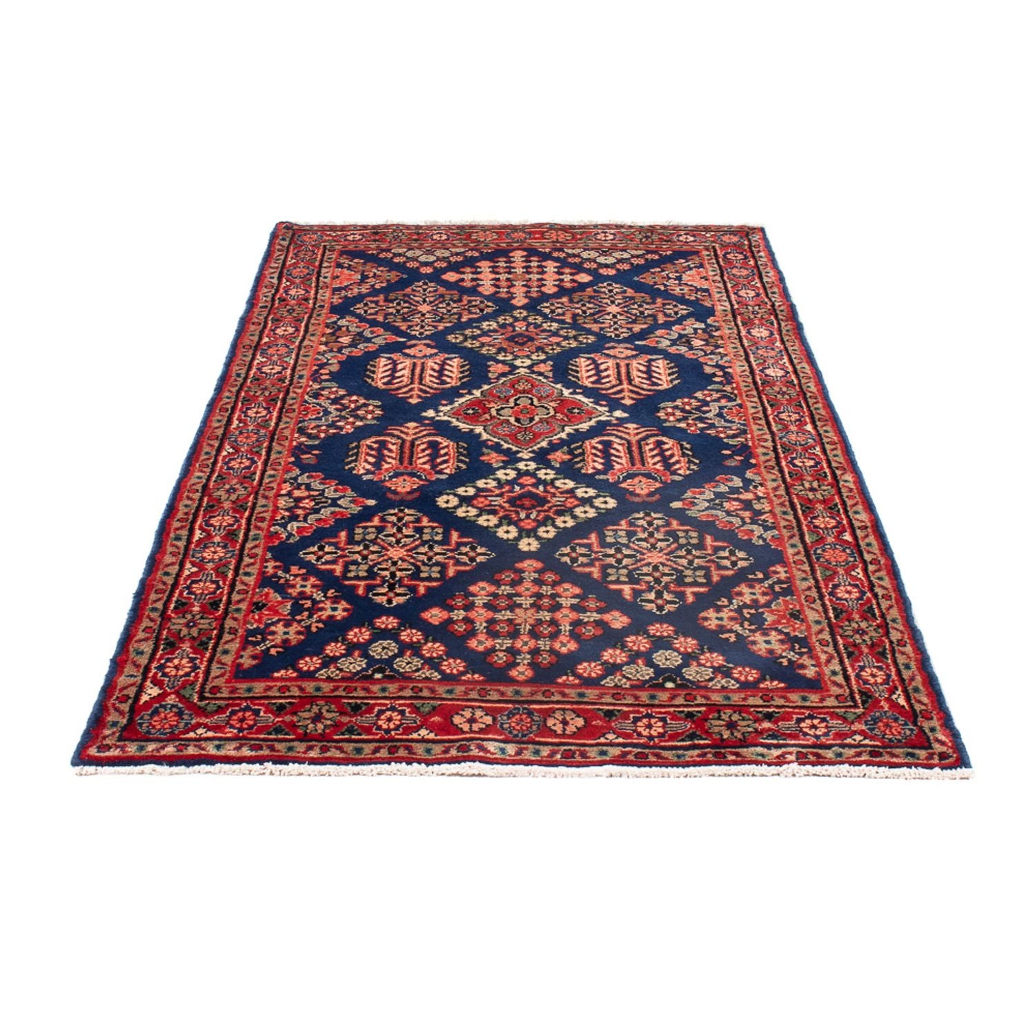 Alfombra de pasillo Alfombra persa - Nómada - 204 x 96 cm - azul oscuro