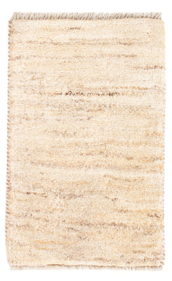 Alfombra Gabbeh - Persa - 60 x 40 cm - beige claro