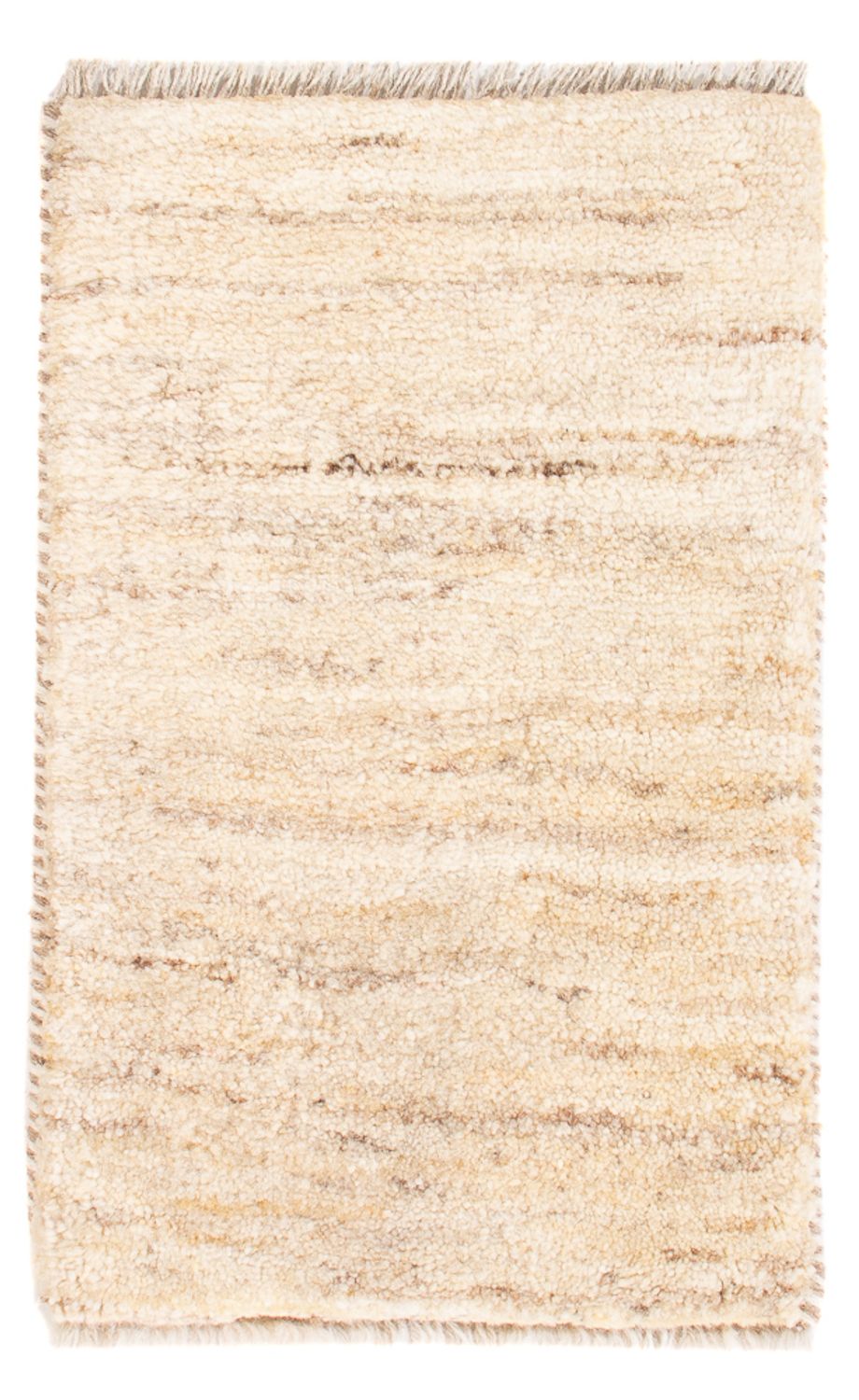 Alfombra Gabbeh - Persa - 60 x 40 cm - beige claro