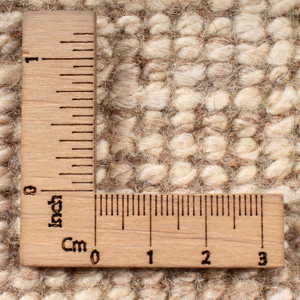 Alfombra Gabbeh - Persa - 60 x 40 cm - beige claro