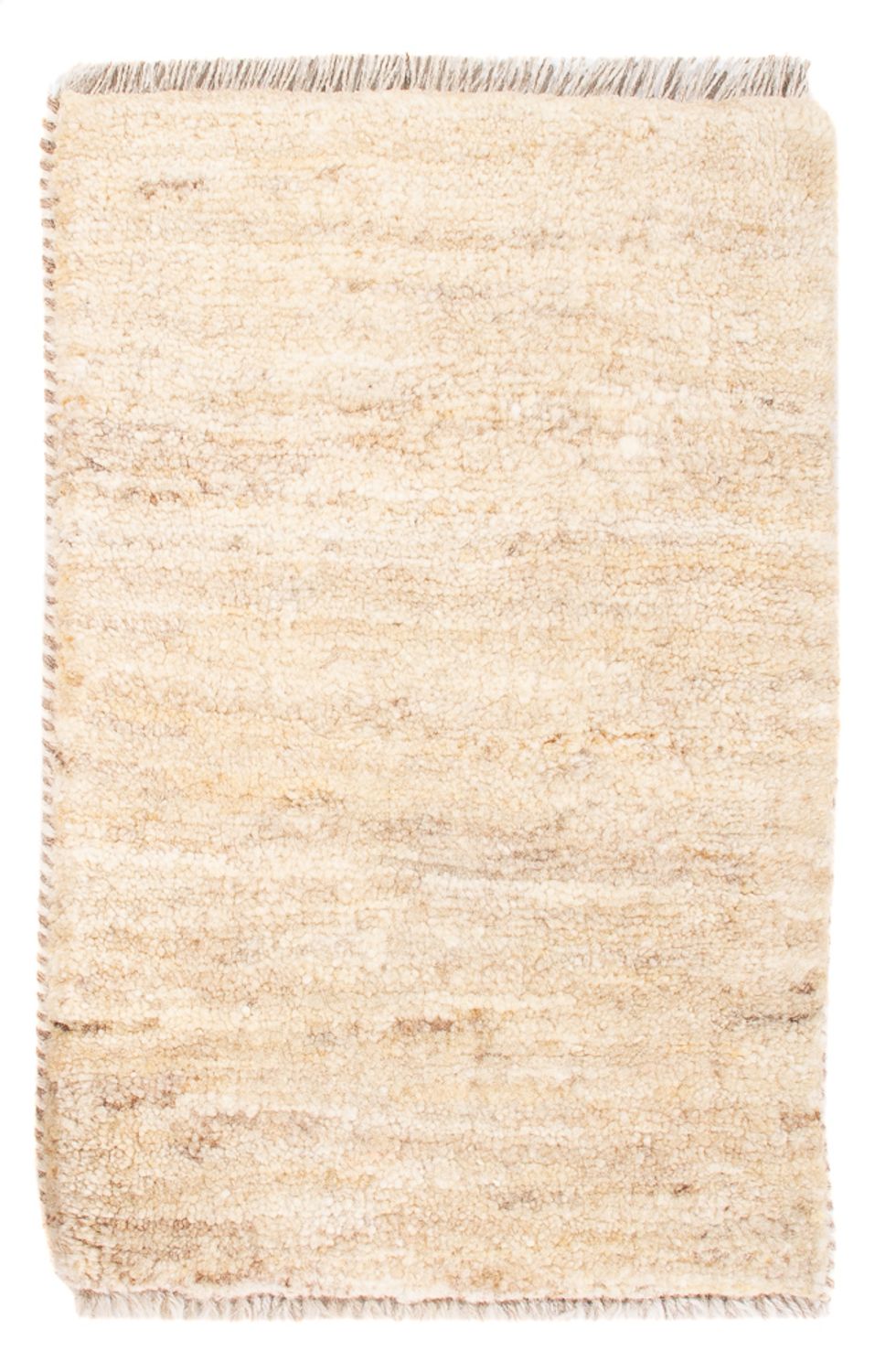 Alfombra Gabbeh - Persa - 60 x 40 cm - beige claro
