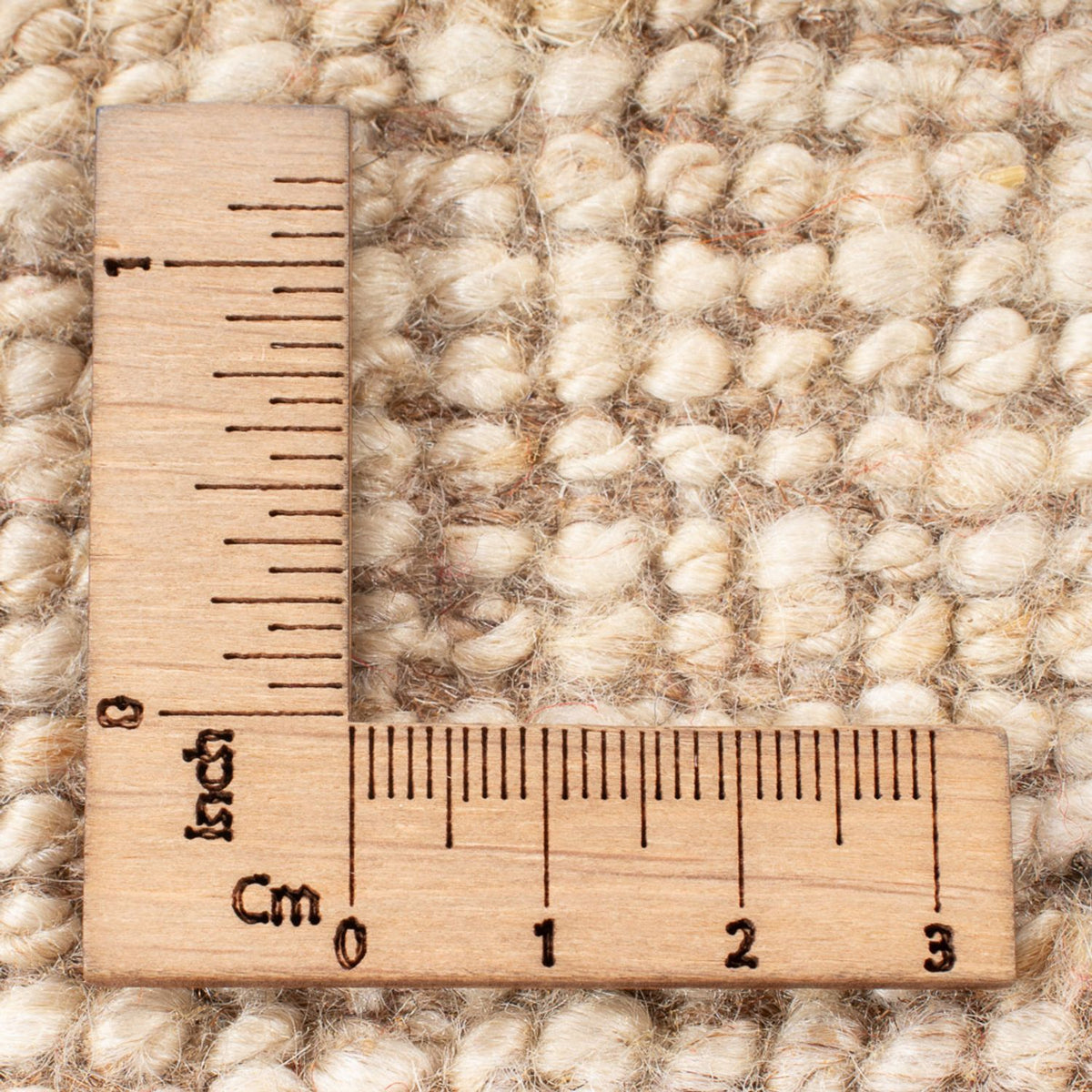 Alfombra Gabbeh - Persa - 60 x 40 cm - beige claro