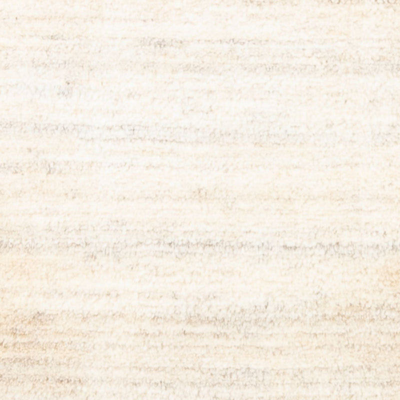 Alfombra Gabbeh - Persa - 127 x 83 cm - blanco natural