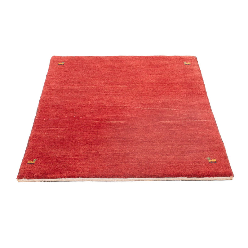 Alfombra Gabbeh - Persa - 123 x 76 cm - rojo