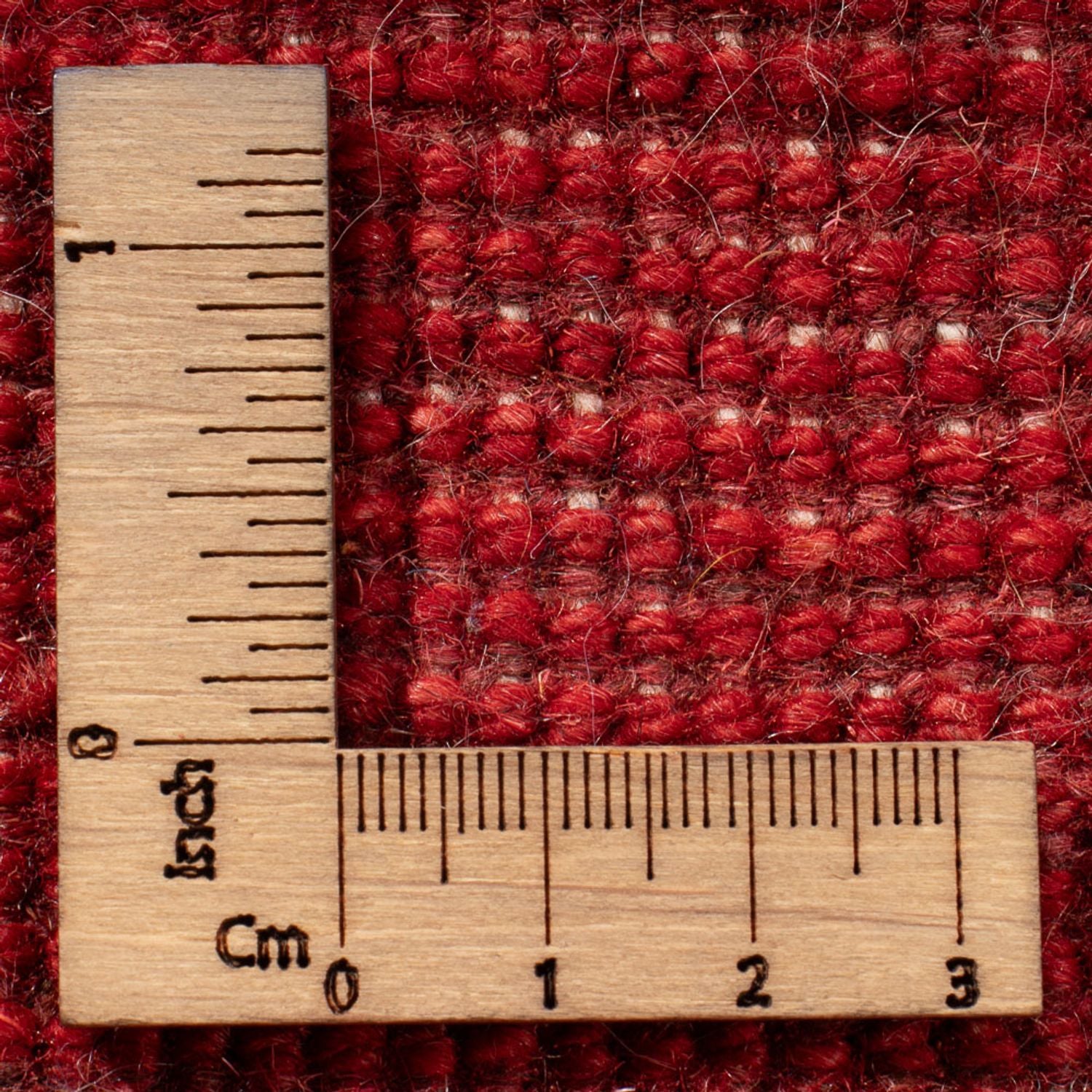 Alfombra Gabbeh - Persa - 123 x 76 cm - rojo