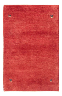 Alfombra Gabbeh - Persa - 121 x 80 cm - rojo