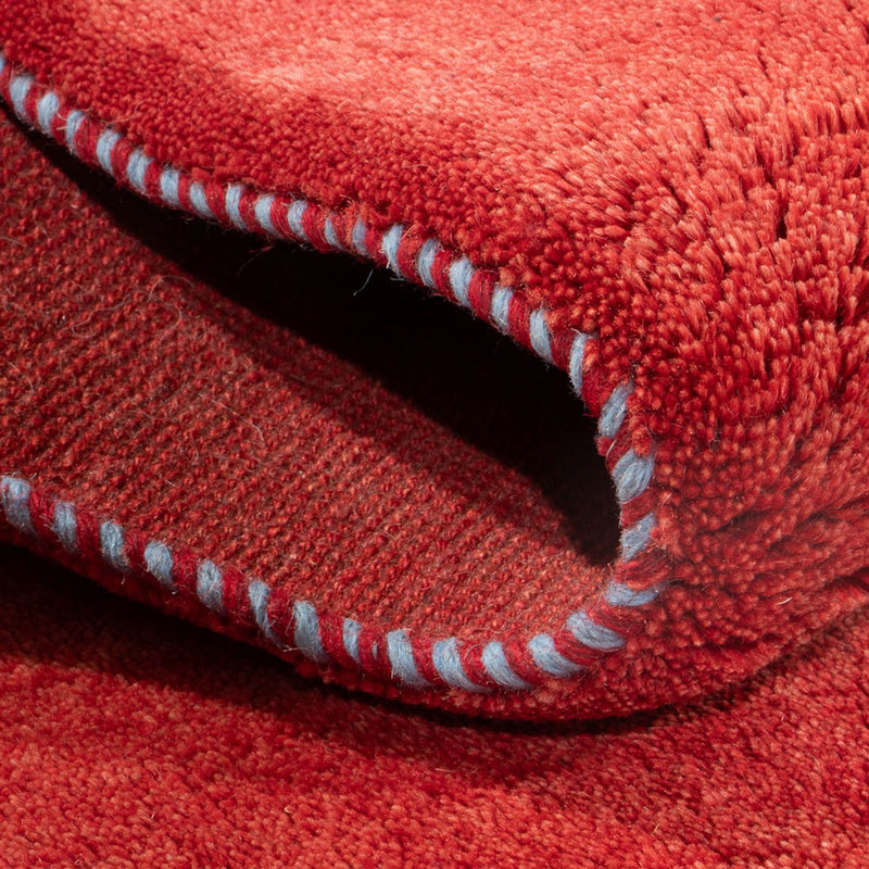 Alfombra Gabbeh - Persa - 121 x 80 cm - rojo