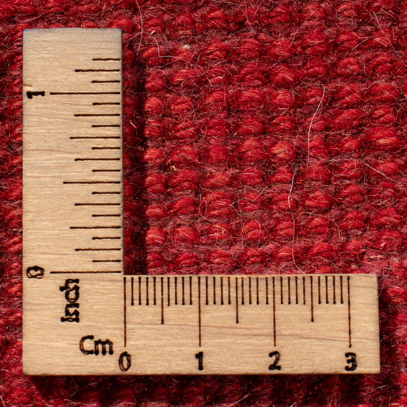 Alfombra Gabbeh - Persa - 121 x 80 cm - rojo