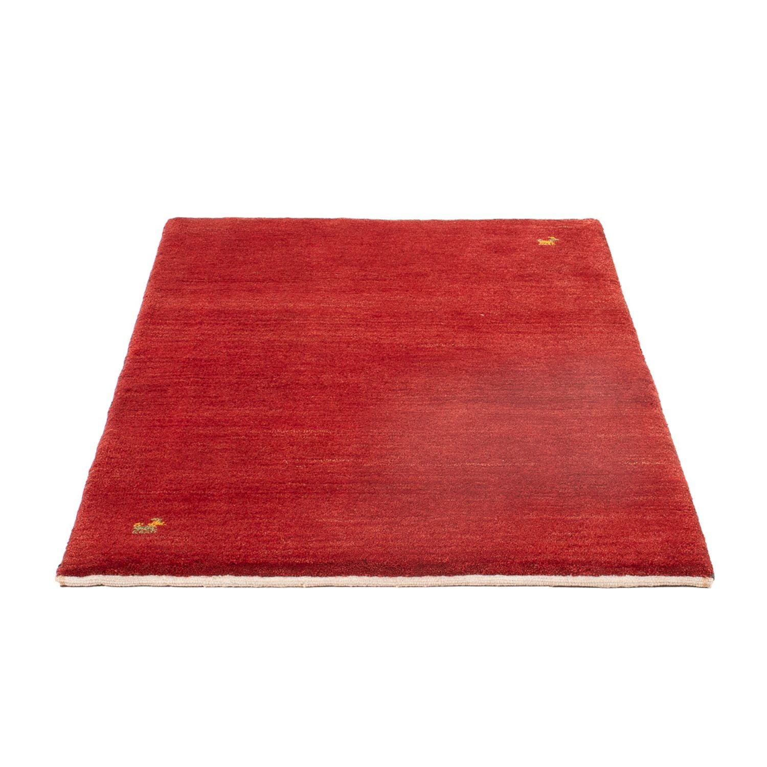 Alfombra Gabbeh - Persa - 122 x 81 cm - rojo