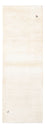 Alfombra de pasillo Alfombra Gabbeh - Persa - 247 x 82 cm - blanco natural