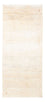 Alfombra de pasillo Alfombra Gabbeh - Persa - 193 x 83 cm - blanco natural