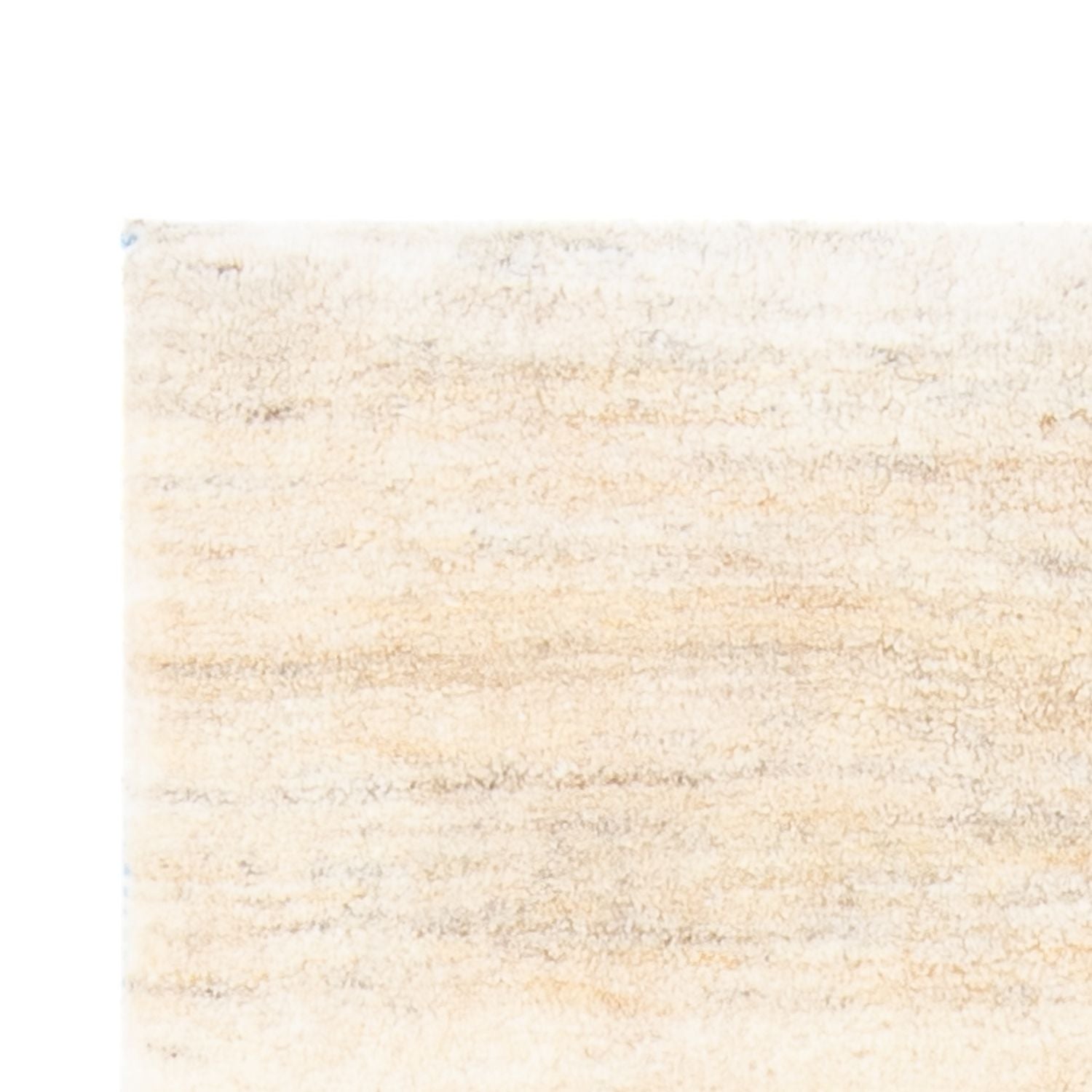 Alfombra de pasillo Alfombra Gabbeh - Persa - 193 x 83 cm - blanco natural