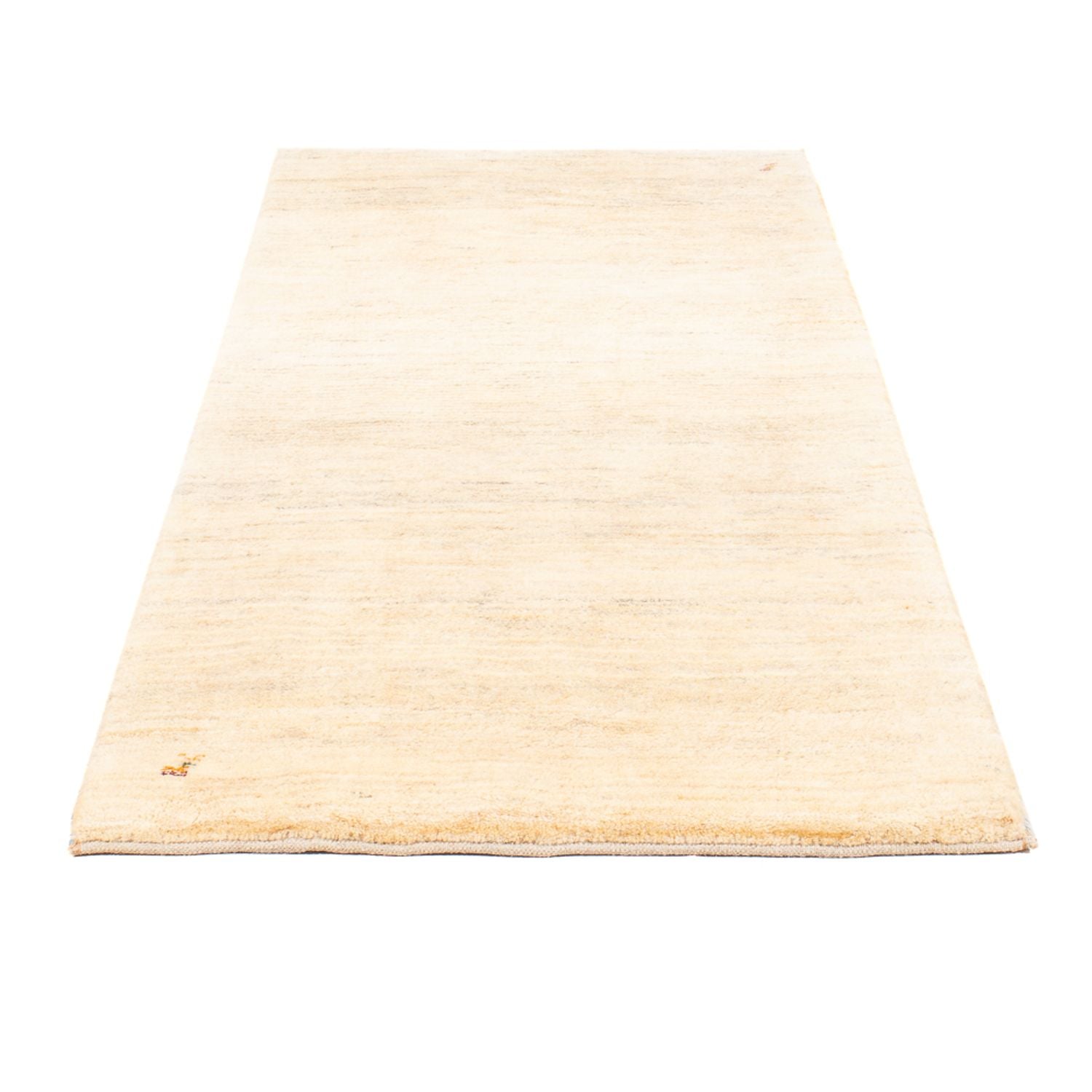 Alfombra de pasillo Alfombra Gabbeh - Persa - 193 x 83 cm - blanco natural